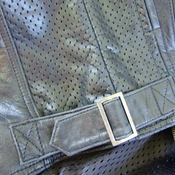 MEN'S AUTHENTIC HARLEY DAVIDSON 115th ANNIVERSARY EAGLE LEATHER JACKET X LRG EUC - Picture 8 of 9